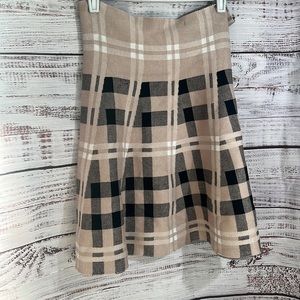Burberry Type Print Skirt